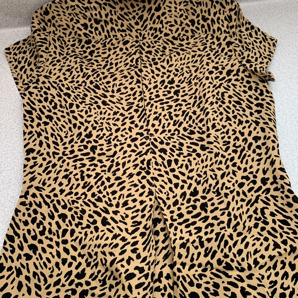 Jones New York Leopard Print Blouse - Picture 4 of 4